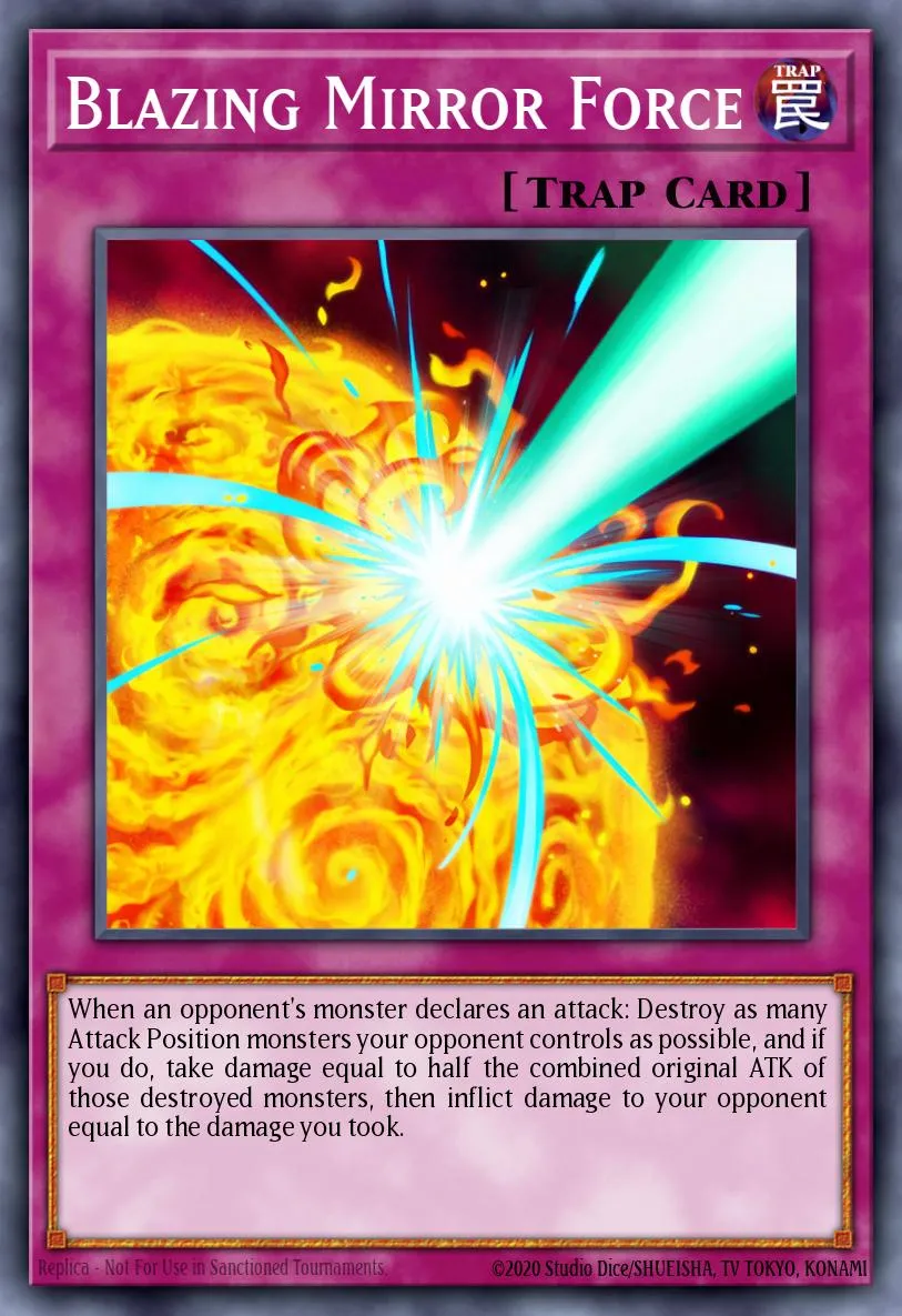 Blazing Mirror Force · Dimension of Chaos: Special Edition 75249652/4