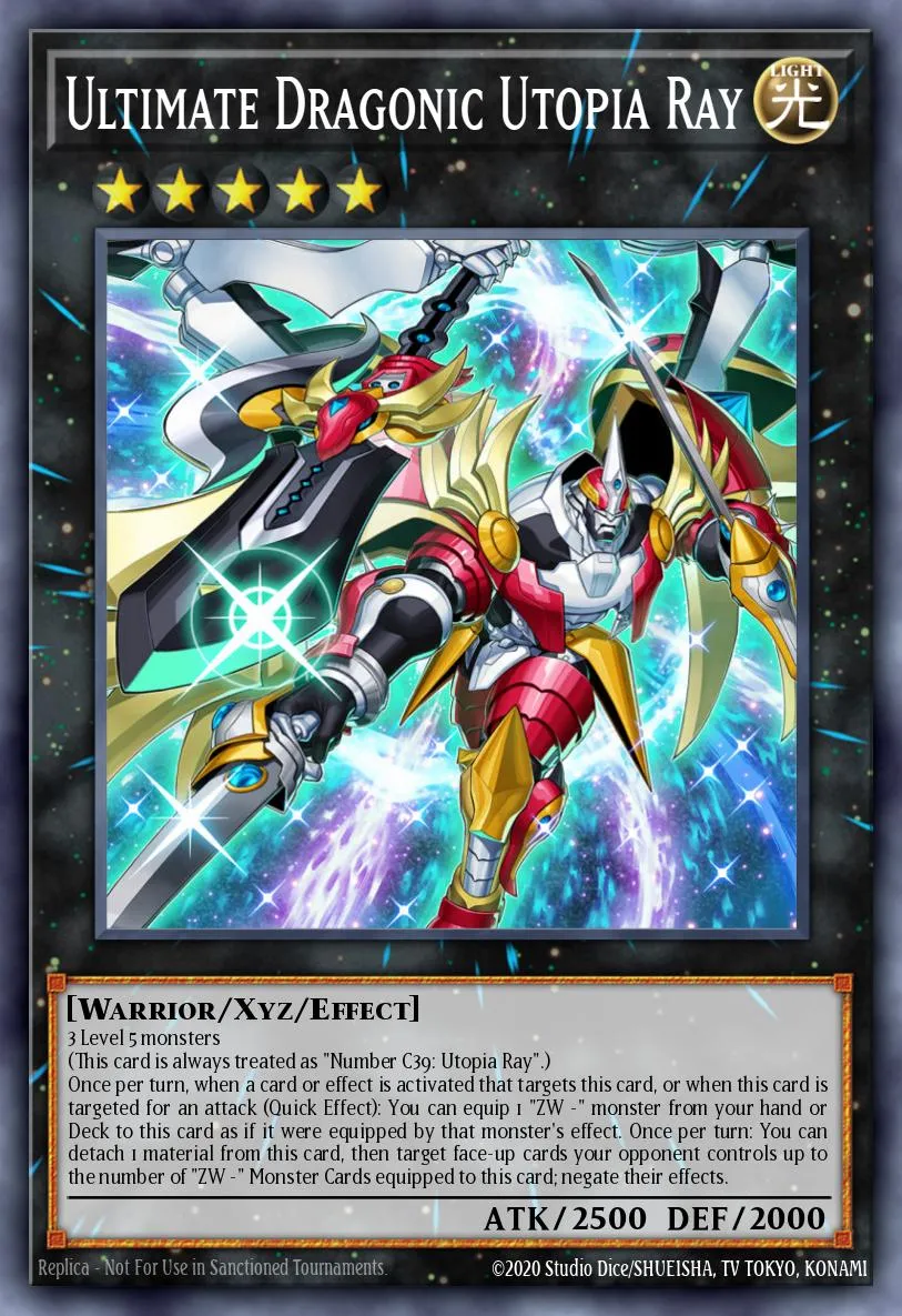 Ultimate Dragonic Utopia Ray · Lightning Overdrive Premiere! promotional card 75402014/1