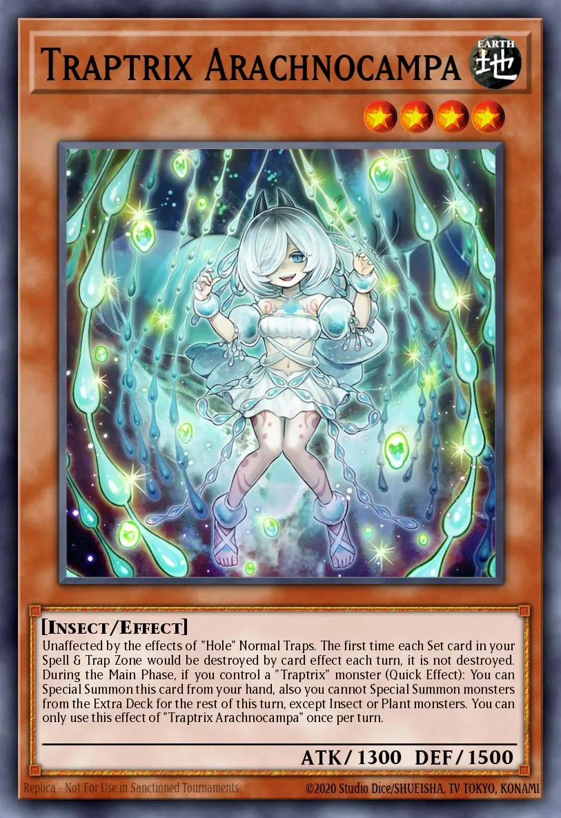 Traptrix Arachnocampa · Structure Deck: Beware of Traptrix 75416738/46