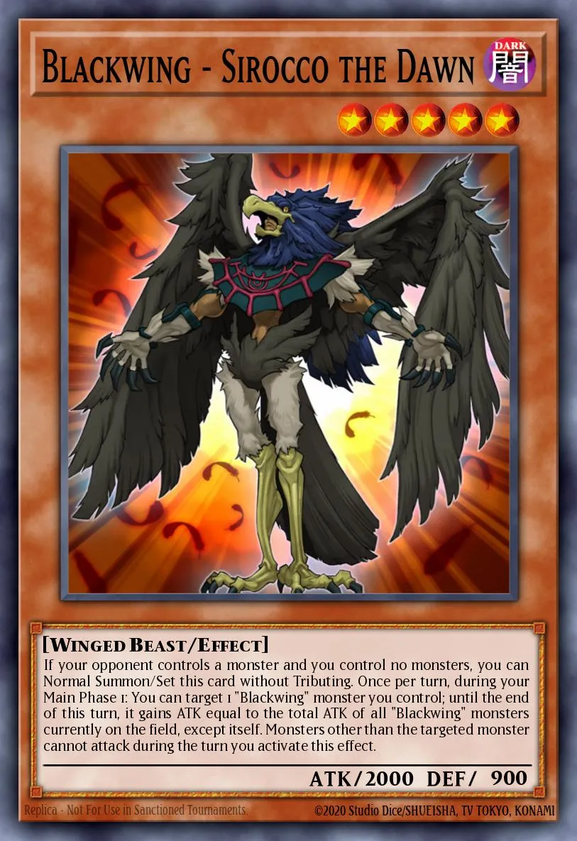 Blackwing - Sirocco the Dawn · Crimson Crisis: Special Edition 75498415/2
