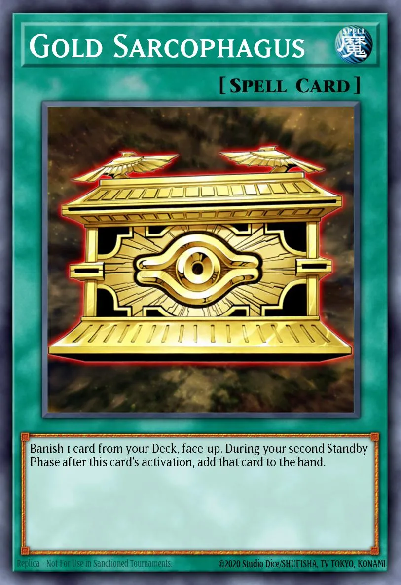 Gold Sarcophagus · Pharaoh Tour 2007 promotional cards 75500286/2