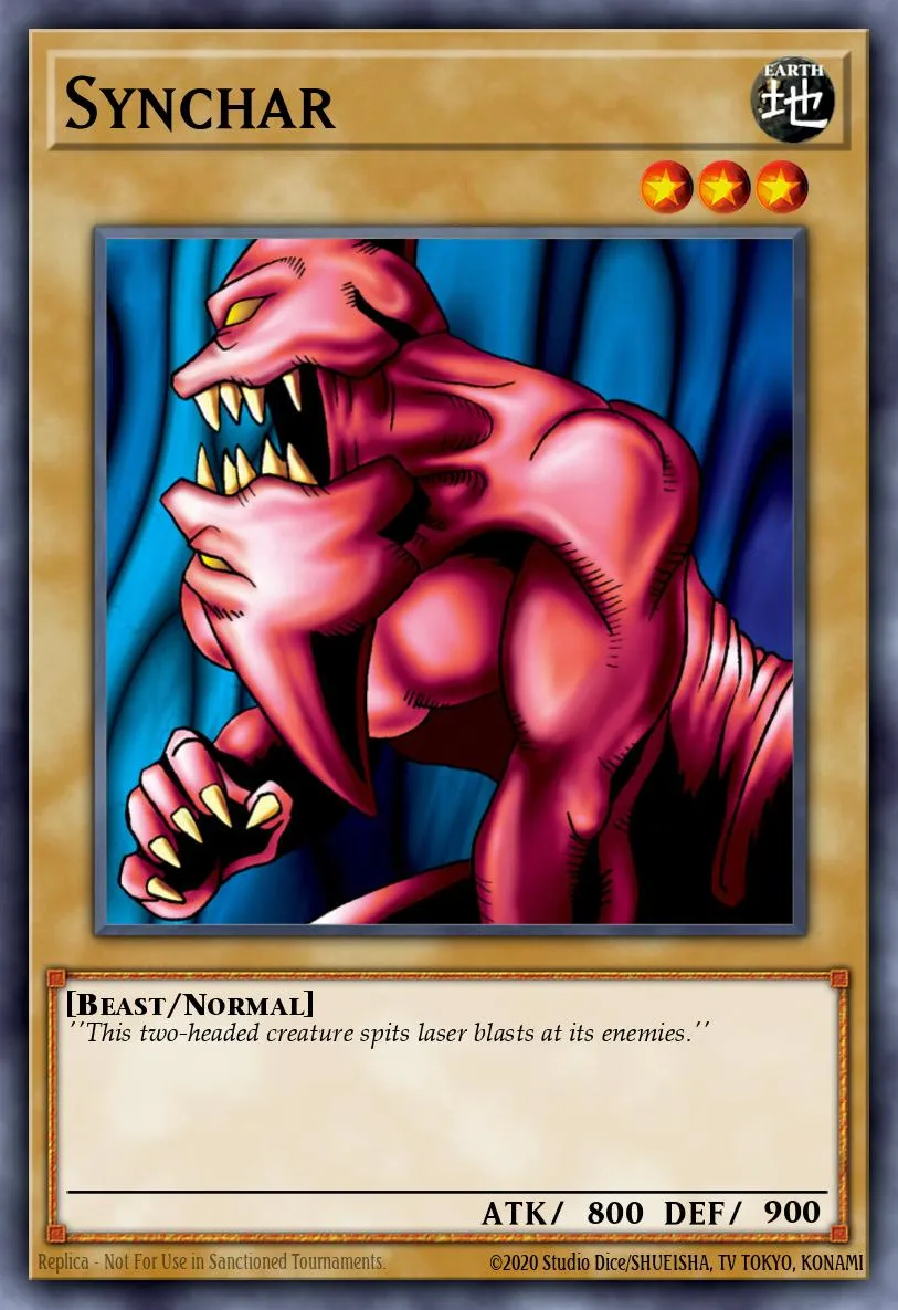 Synchar · Yu-Gi-Oh (No Set) 75646173