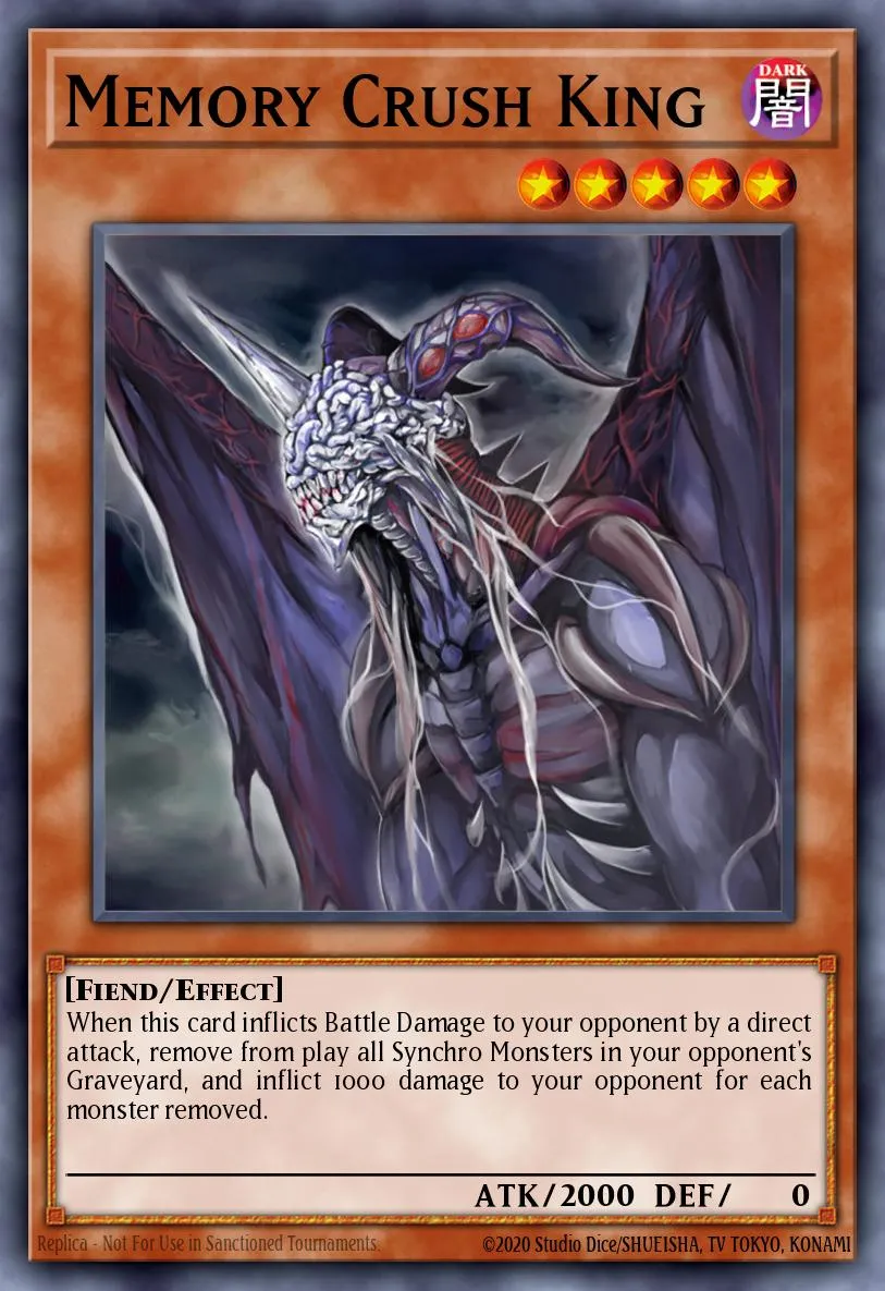 Memory Crush King · The Shining Darkness Sneak Peek Participation Card 75675029/1