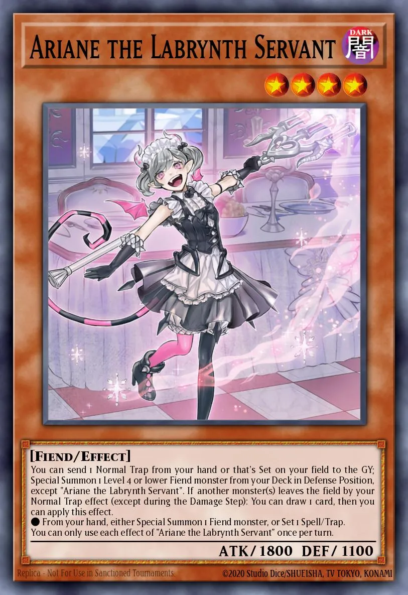 Ariane the Labrynth Servant · Tactical Masters 75730490/60
