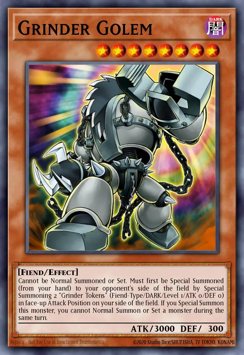 Grinder Golem · Duelist Pack: Jesse Anderson 75732622/25