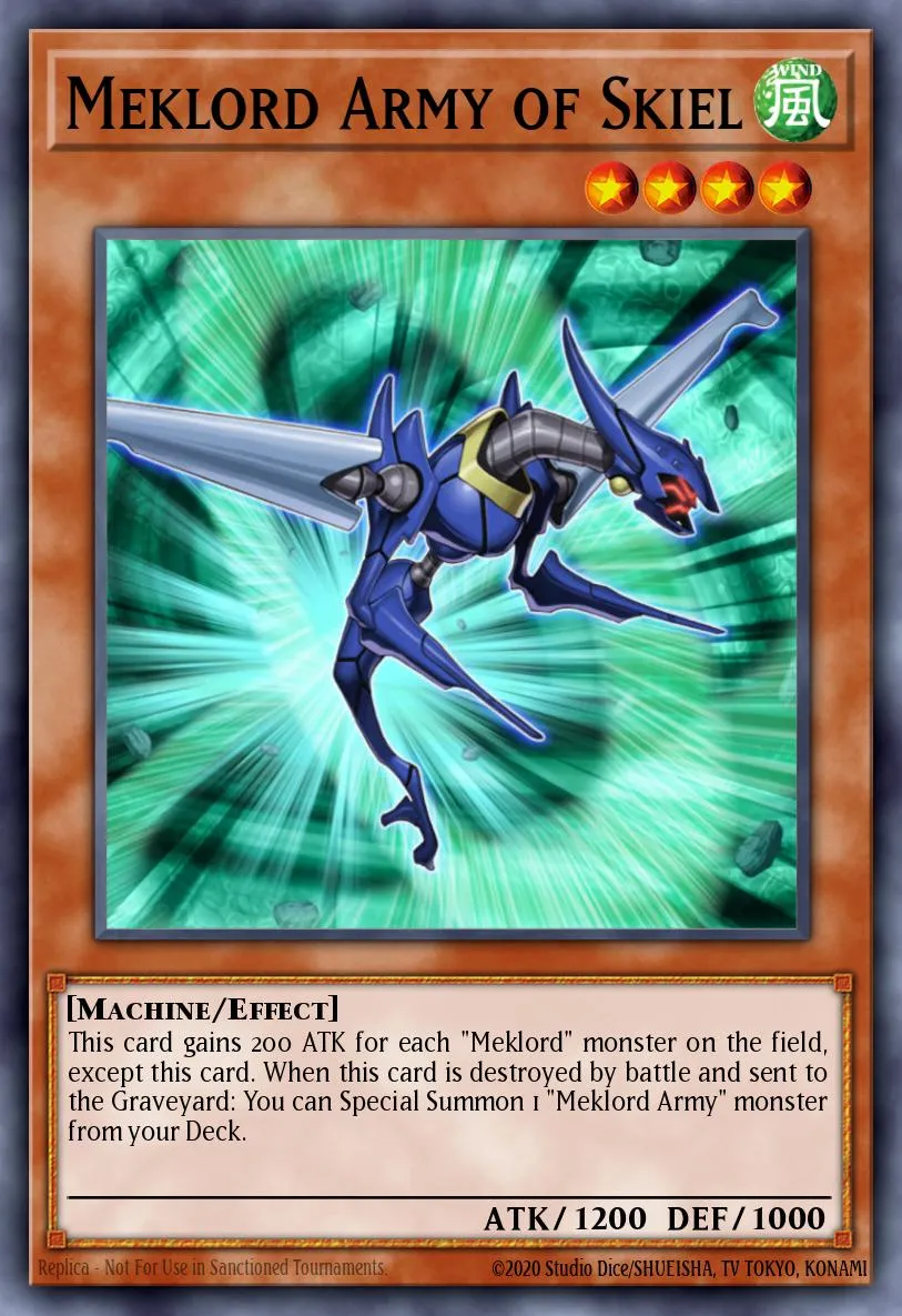 Meklord Army of Skiel · Extreme Victory Sneak Peek Participation Card 75733063/1