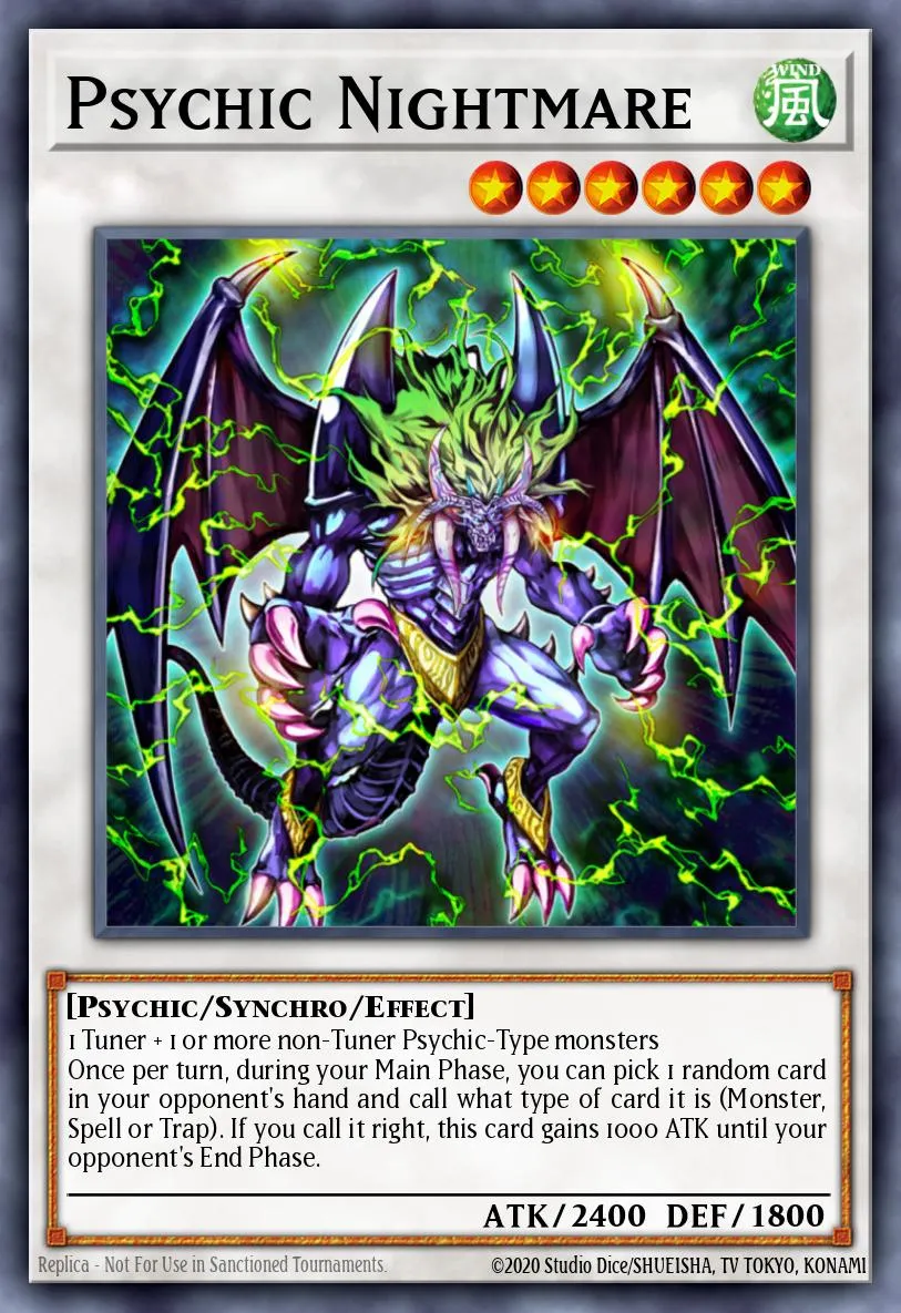 Psychic Nightmare · Duelist Revolution: Special Edition 7582066/2