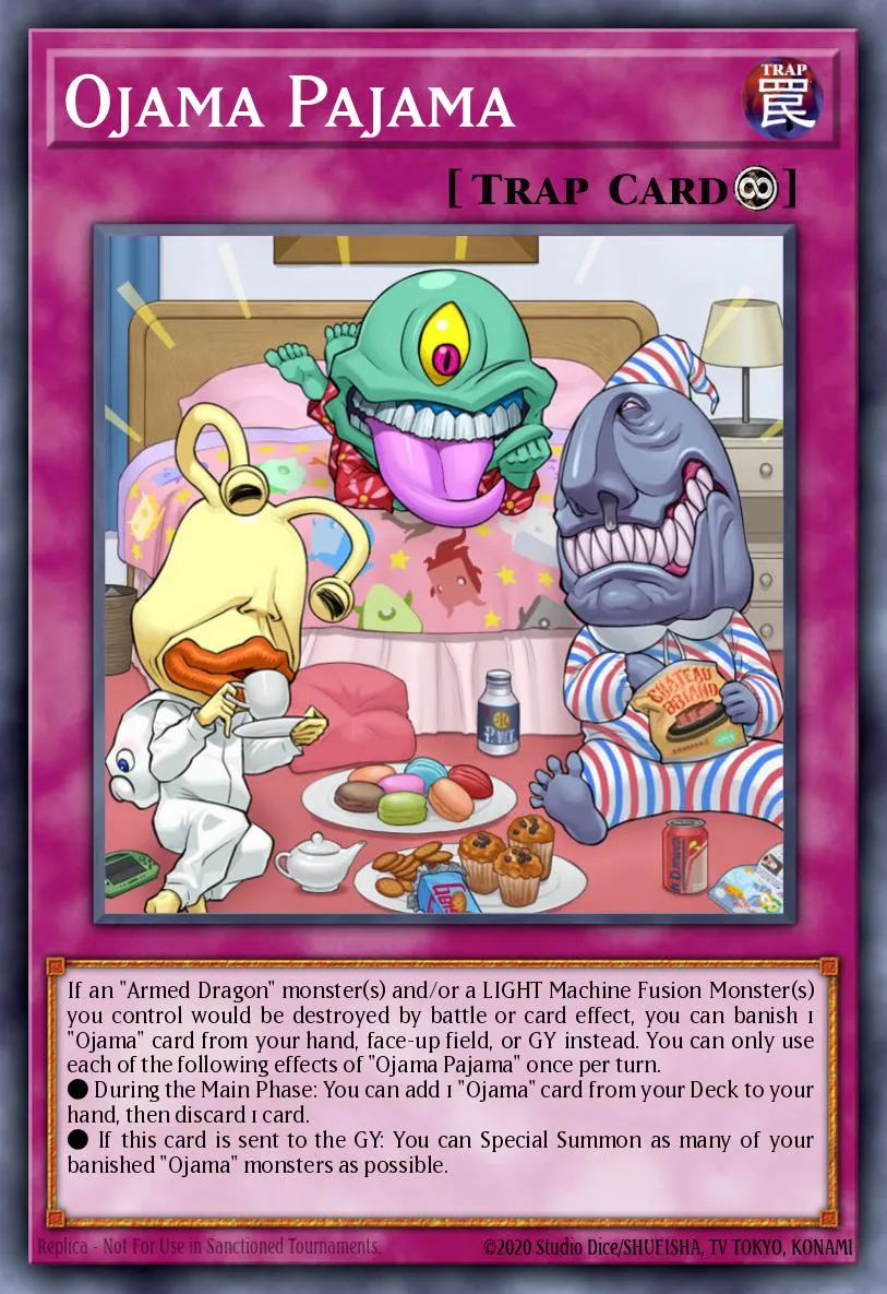 Ojama Pajama · Legendary Duelists: Ancient Millennium 75884822/53