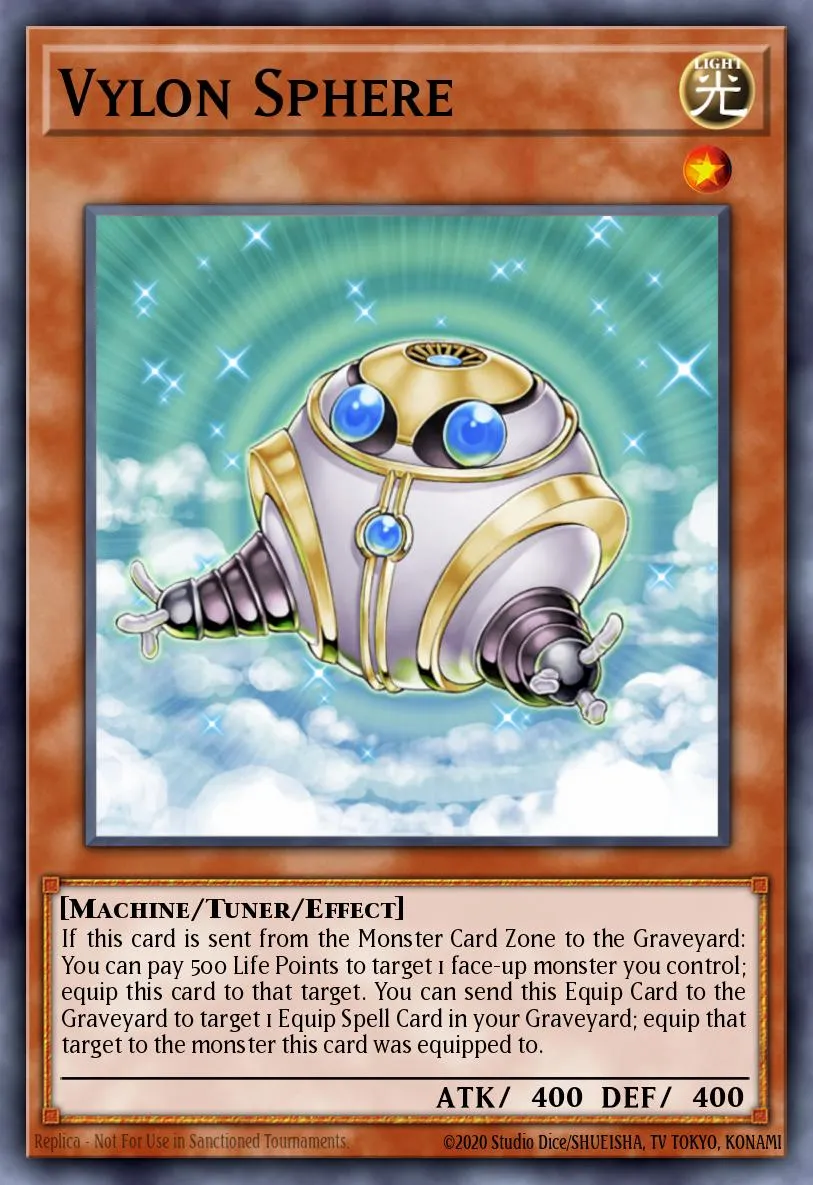 Vylon Sphere · Duel Terminal 6b 75886890/50