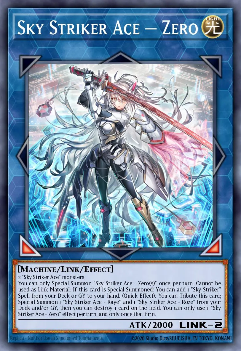 Sky Striker Ace = Zero · Yu-Gi-Oh (No Set) 76072561