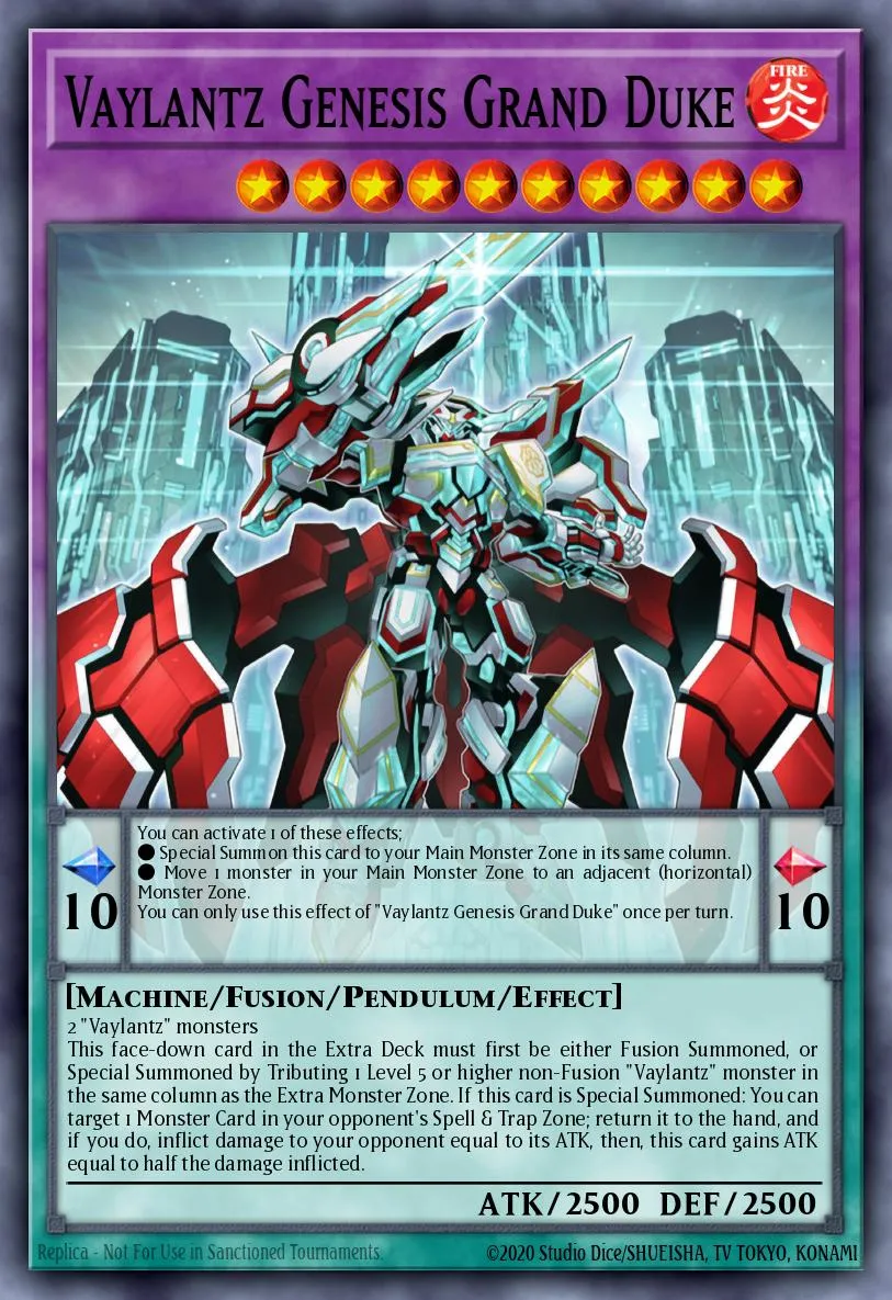 Vaylantz Genesis Grand Duke · Tactical Masters 76075139/60