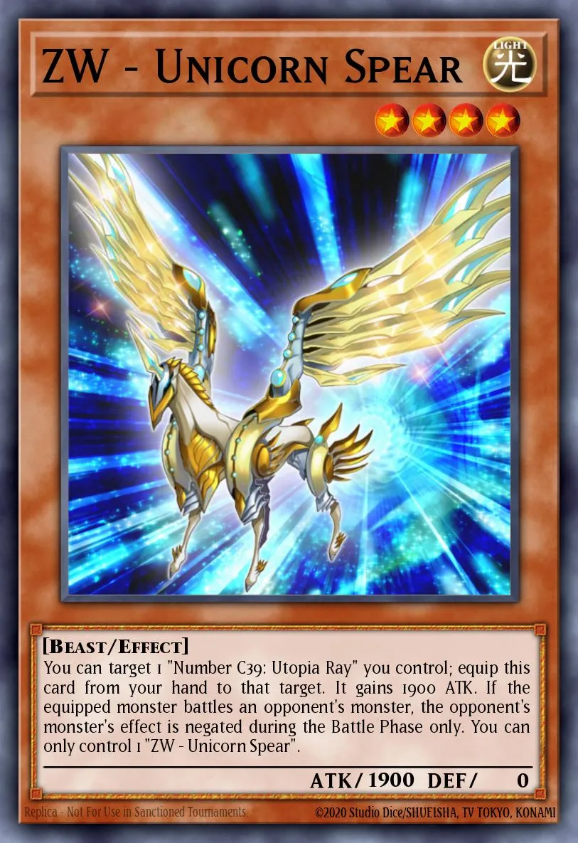 ZW - Unicorn Spear · Order of Chaos: Special Edition 76080032/2