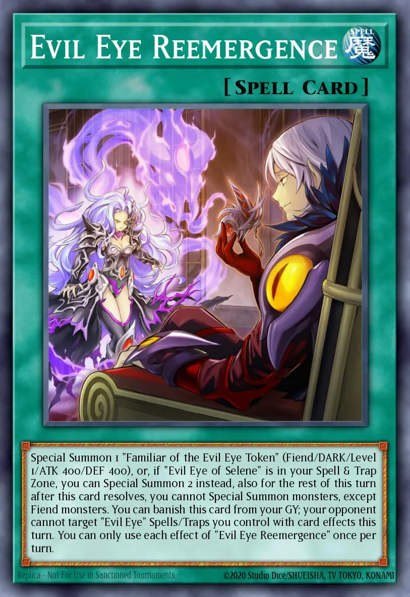 Evil Eye Reemergence · Eternity Code Premiere! promotional card 7610394/1