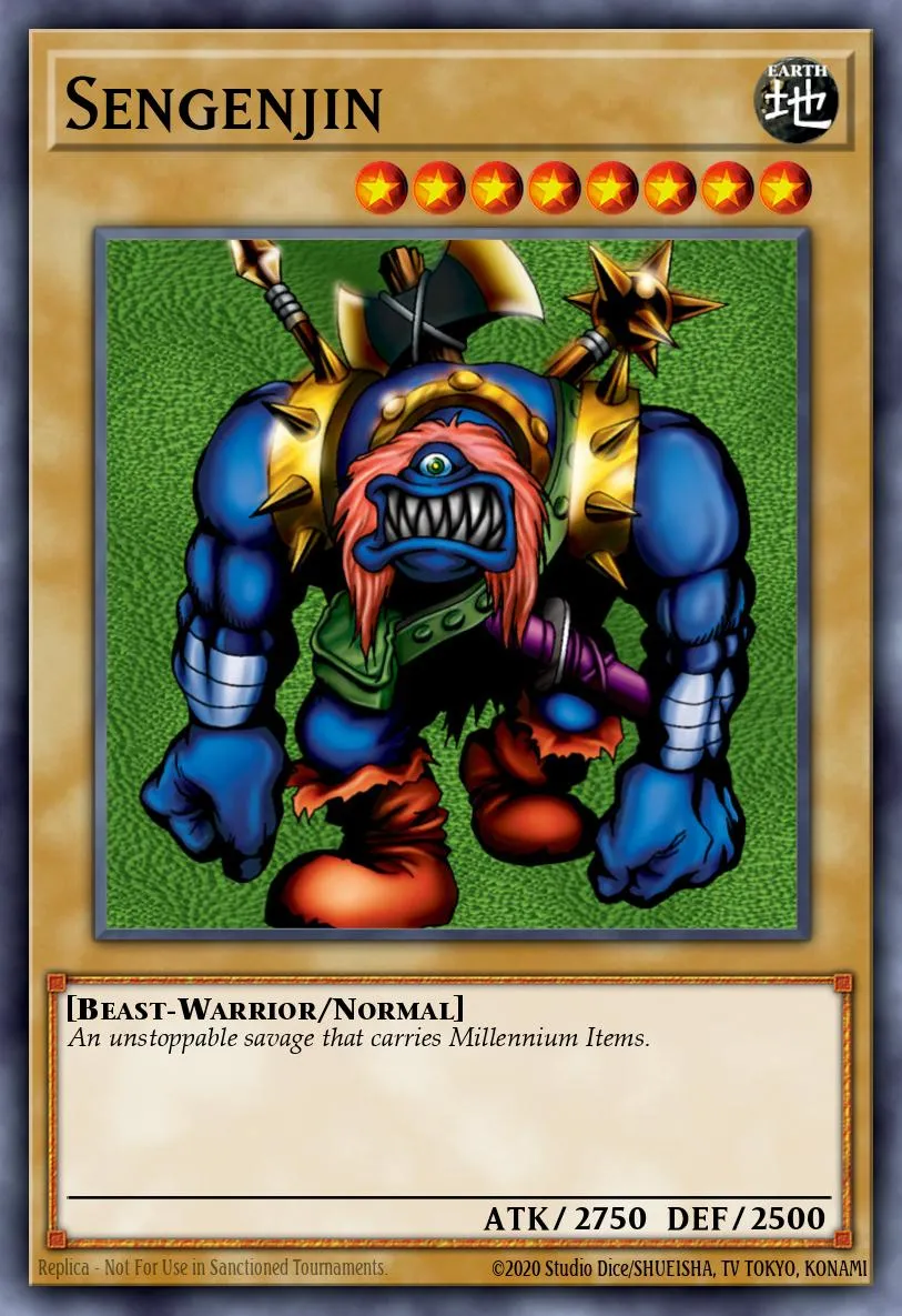 Sengenjin · Yu-Gi-Oh! World Championship 2005 prize cards 76232340/2