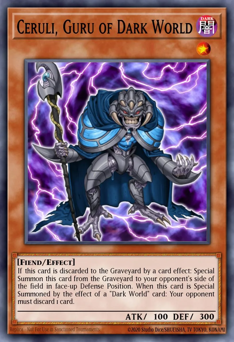 Ceruli, Guru of Dark World · Gates of the Underworld Structure Deck 7623640/39
