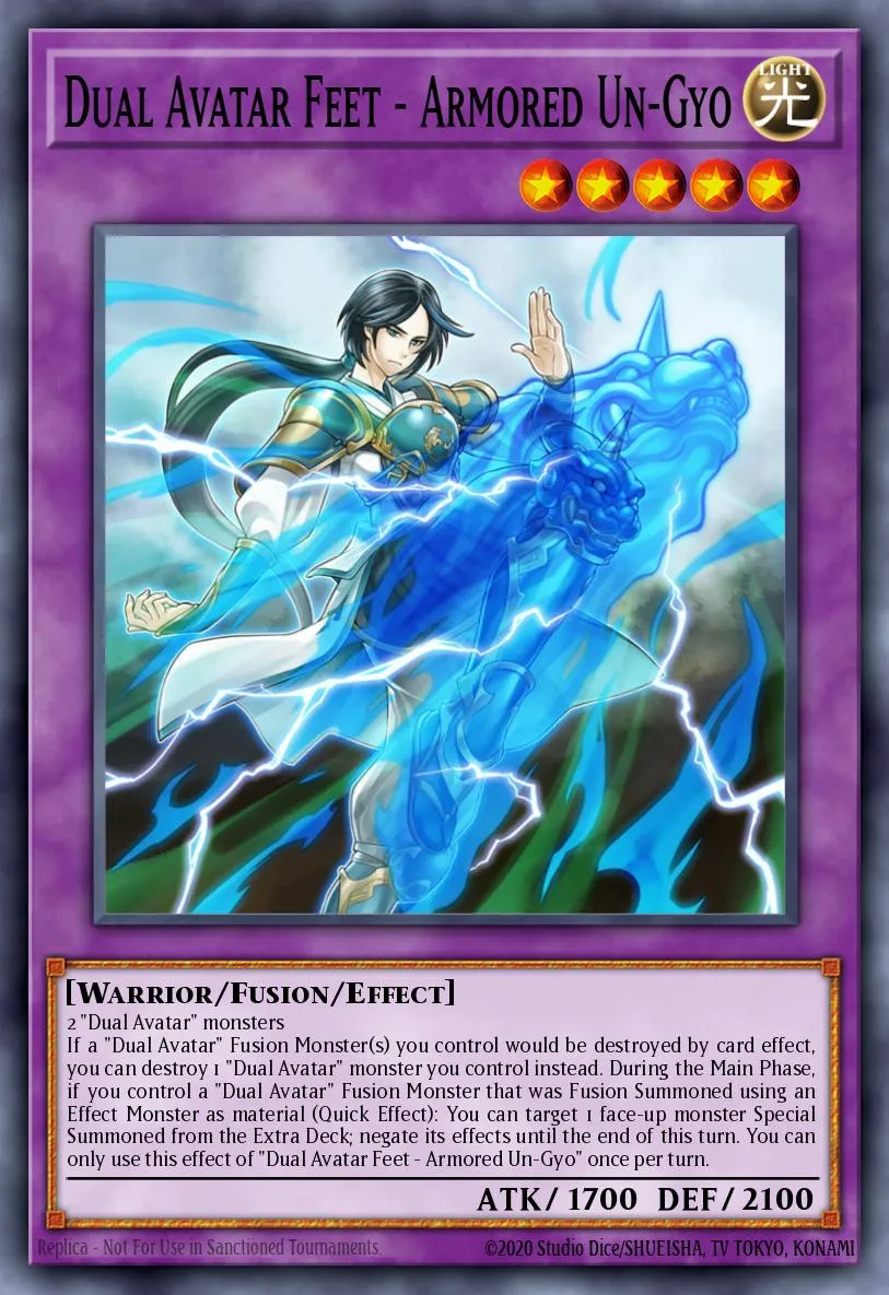 Dual Avatar Feet - Armored Un-Gyo · Phantom Rage Premiere! promotional card 7631534/1