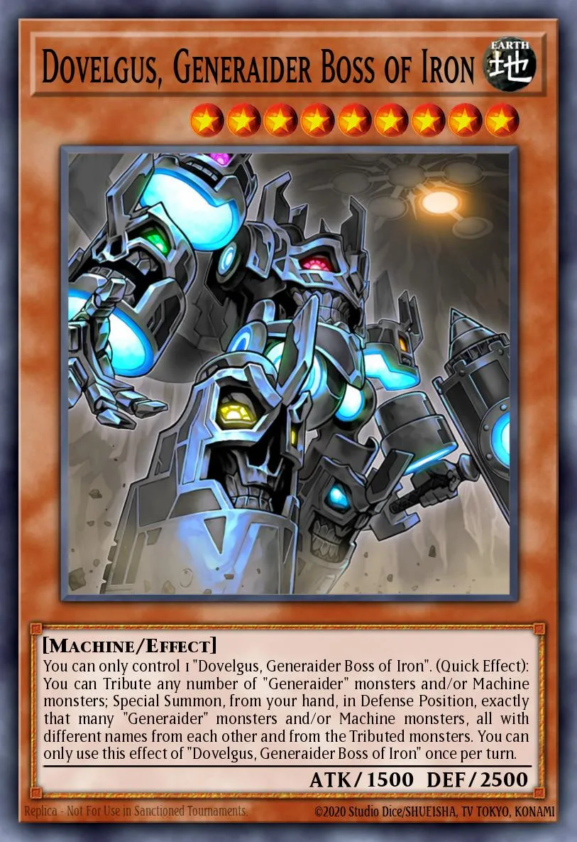 Dovelgus, Generaider Boss of Iron · Mystic Fighters 76382116/60