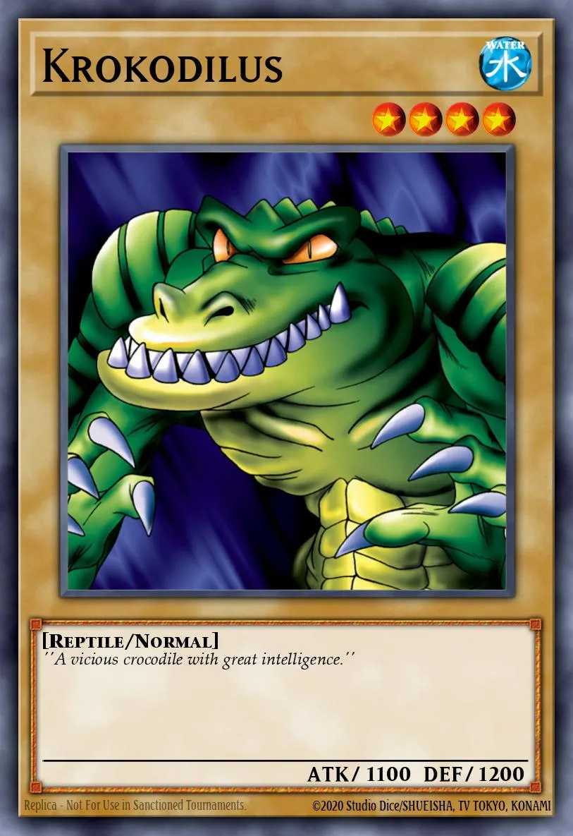 Krokodilus · Yu-Gi-Oh (No Set) 76512652