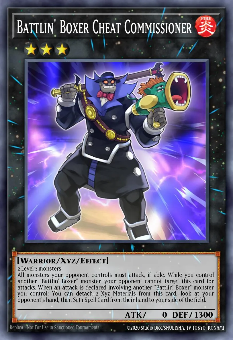 Battlin' Boxer Cheat Commissioner · Shadow Specters: Special Edition 76589815/2