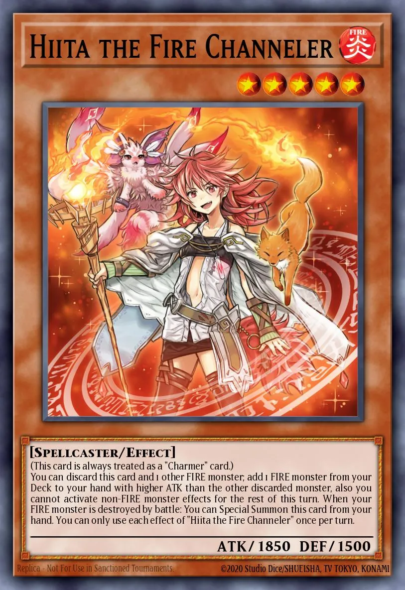 Hiita the Fire Channeler · Duelist Nexus 76615300/99