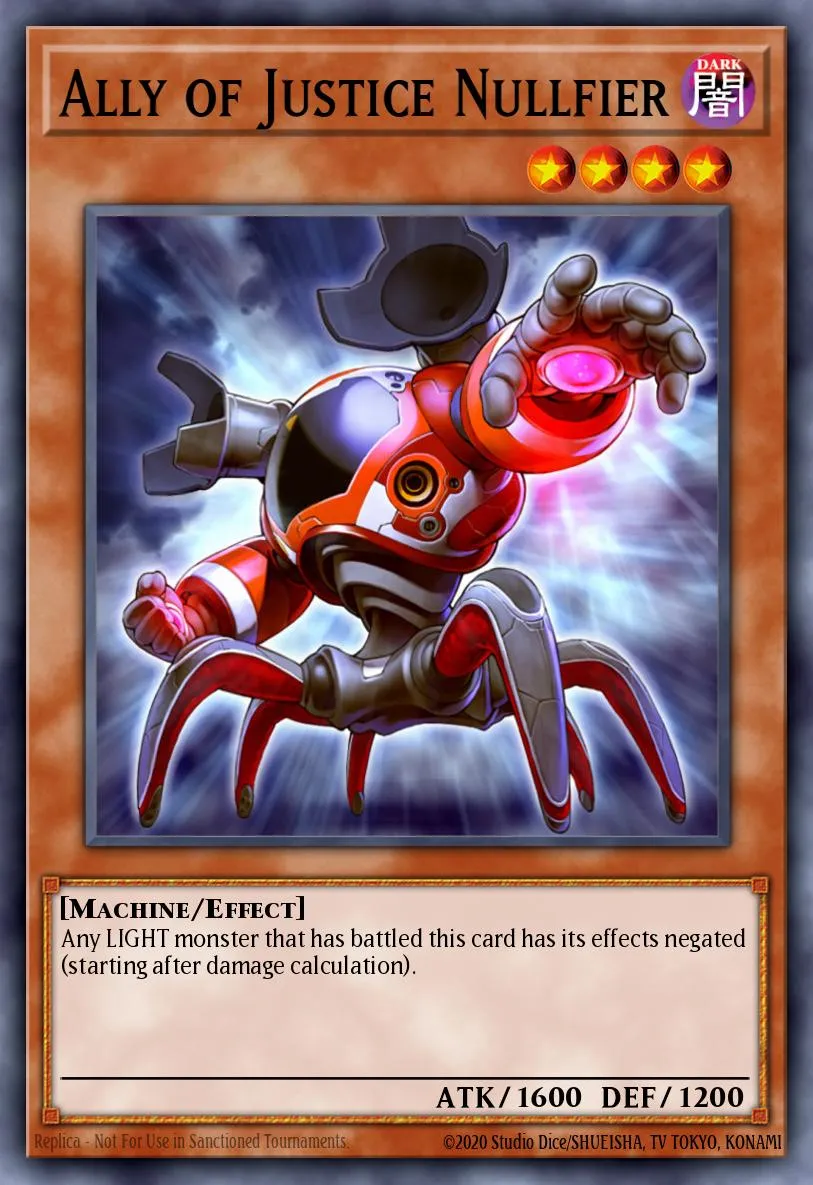 Ally of Justice Nullfier · Duel Terminal 2 76650663/100
