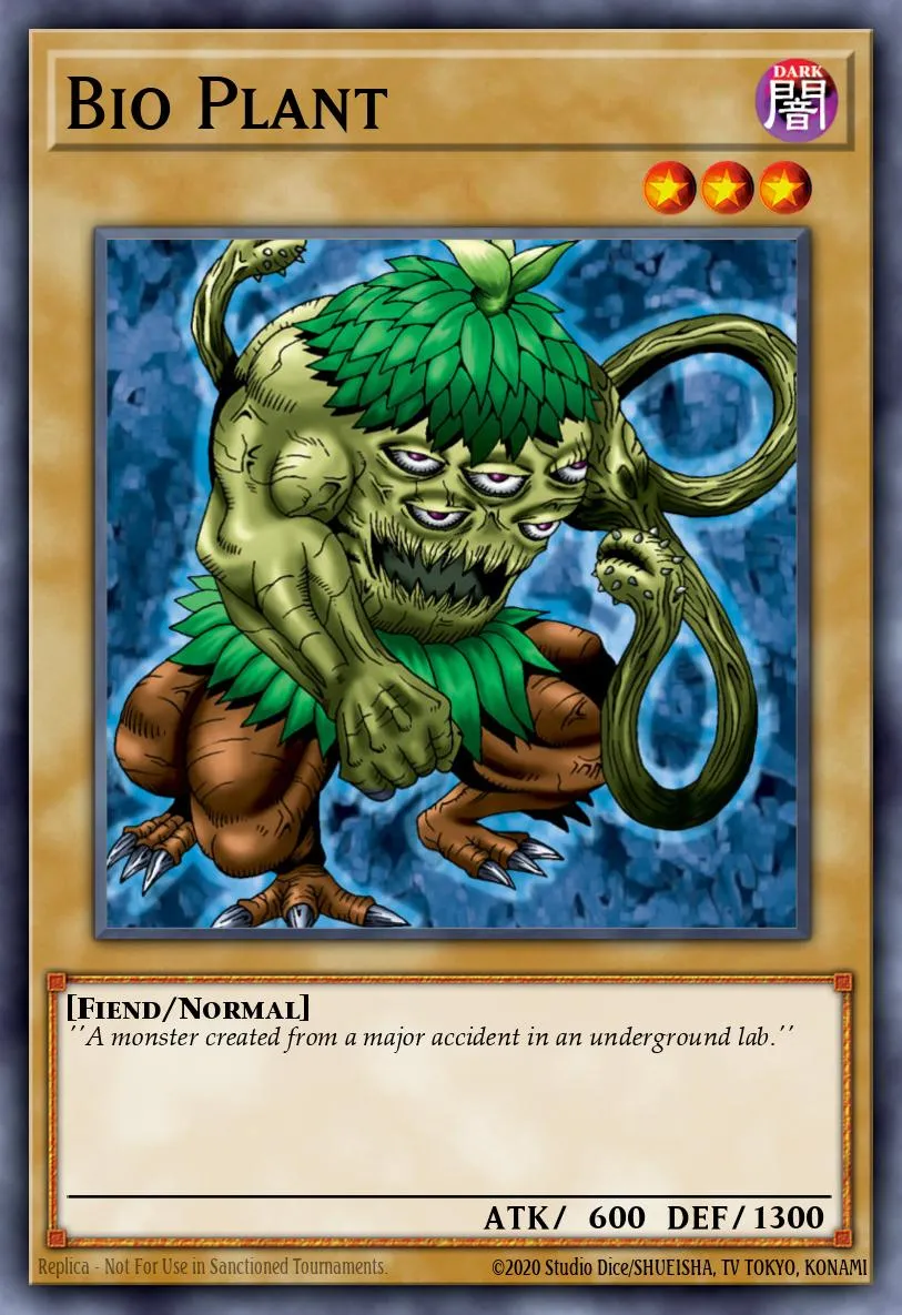 Bio Plant · Yu-Gi-Oh (No Set) 7670542