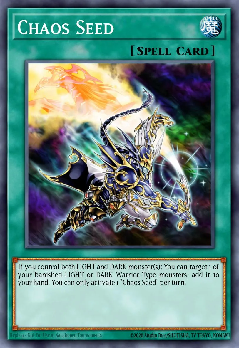 Chaos Seed · Duelist Alliance: Deluxe Edition 76766706/7