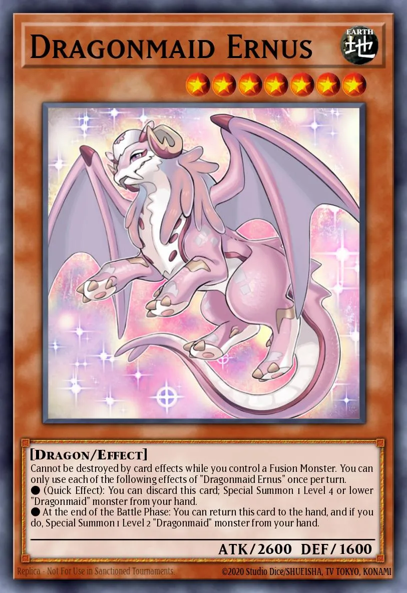 Dragonmaid Ernus · Mystic Fighters 76782778/60