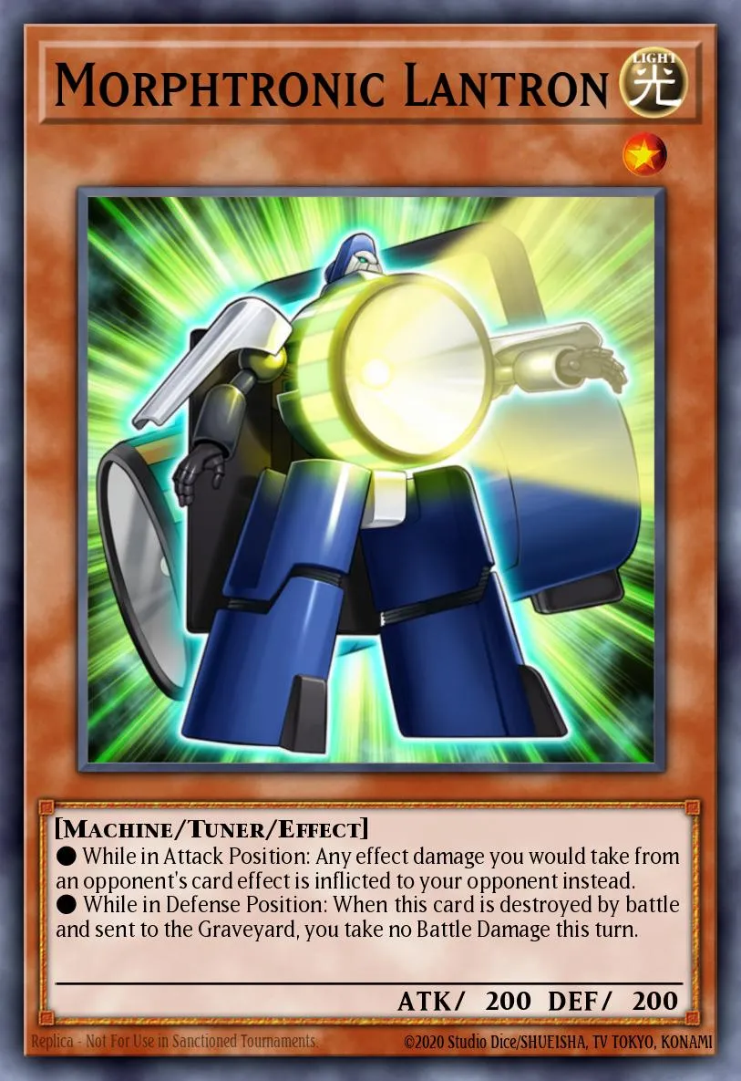 Morphtronic Lantron · Extreme Victory Sneak Peek Participation Card 76865611/1