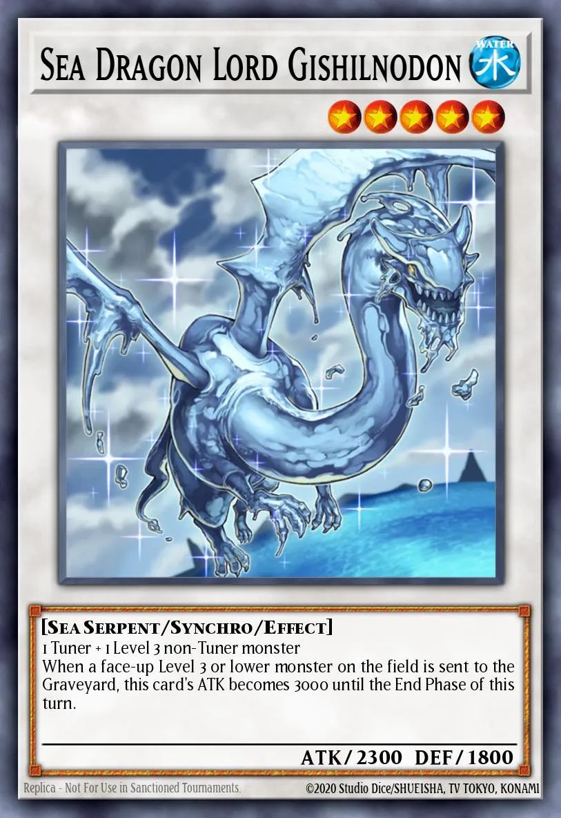 Sea Dragon Lord Gishilnodon · Raging Battle: Special Edition 76891401/2