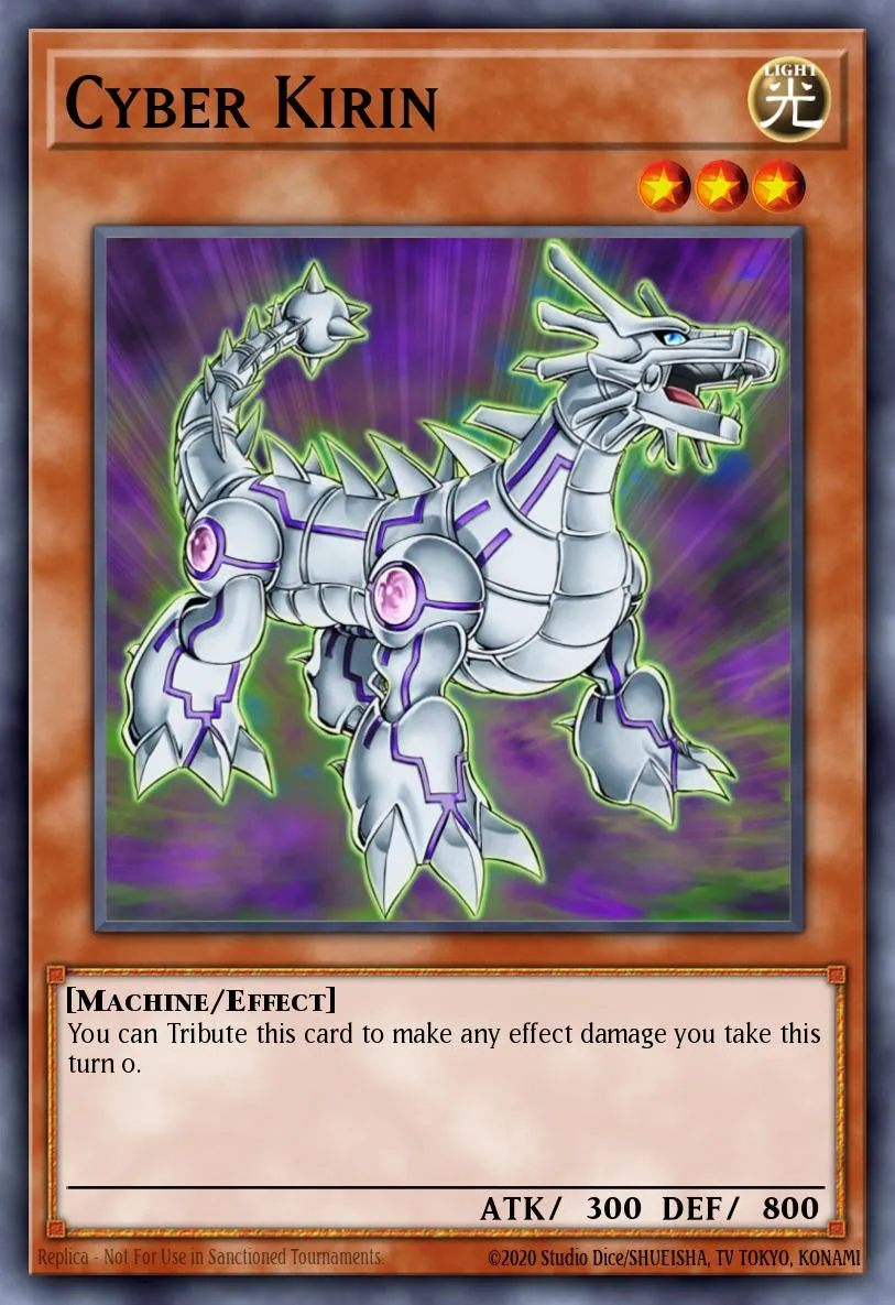 Cyber Kirin · Enemy of Justice 76986005/60