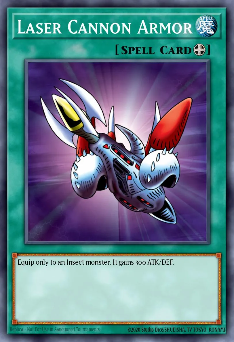 Laser Cannon Armor · Legend of Blue Eyes White Dragon (25th Anniversary Edition) 77007920/14