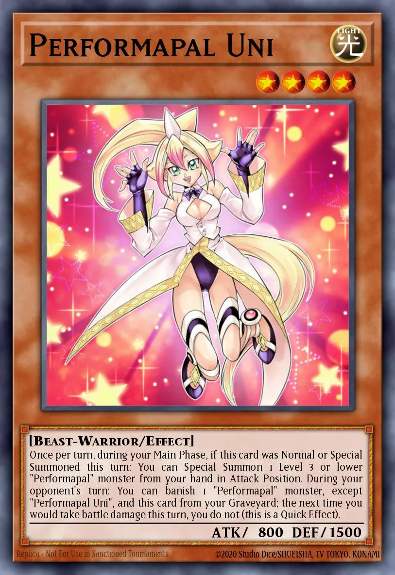 Performapal Uni · Dragons of Legend: Unleashed 7714344/73