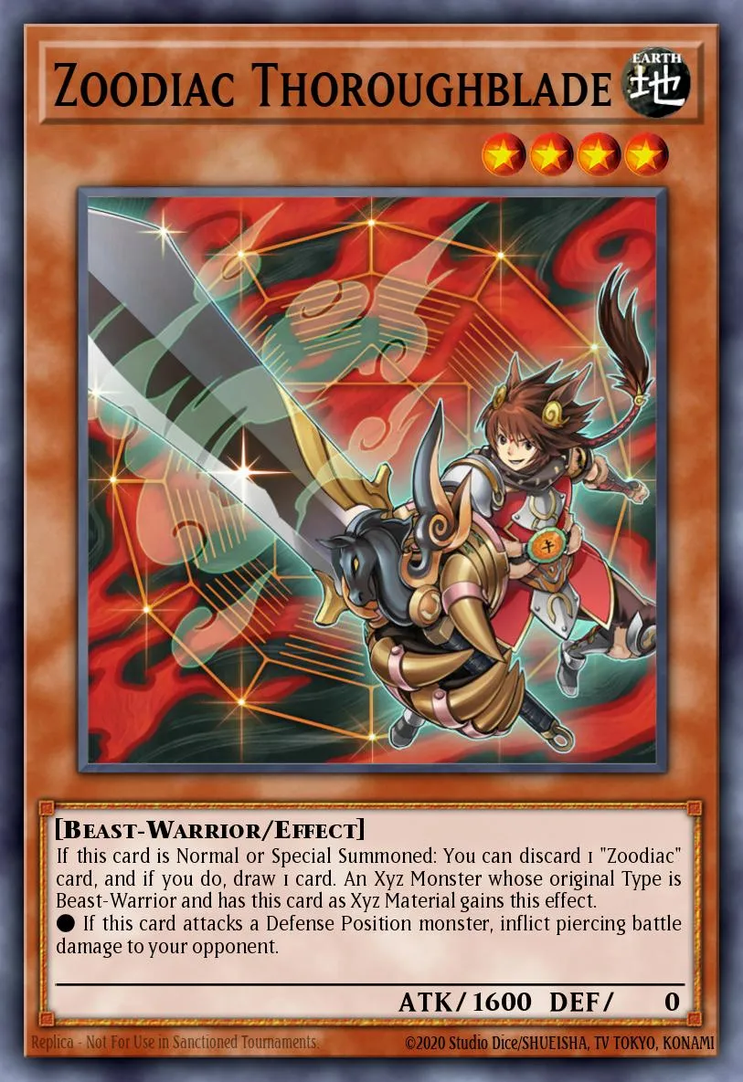 Zoodiac Thoroughblade · Raging Tempest: Special Edition 77150143/4