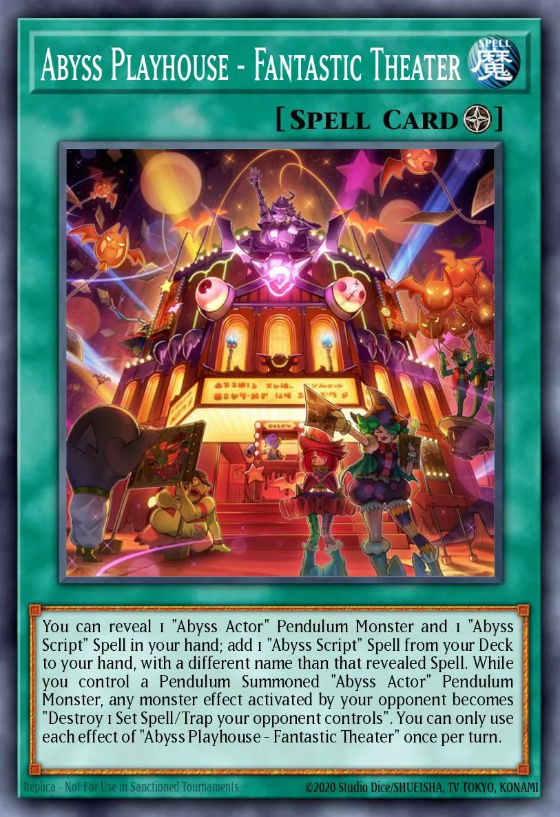 Abyss Playhouse - Fantastic Theater · Legendary Duelists: White Dragon Abyss 77297908/56