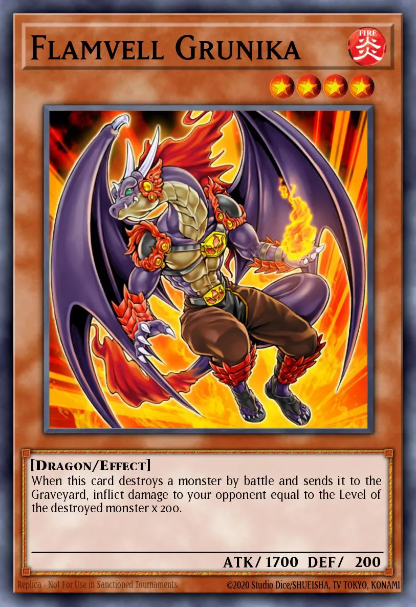 Flamvell Grunika · Duel Terminal 2 77372241/100