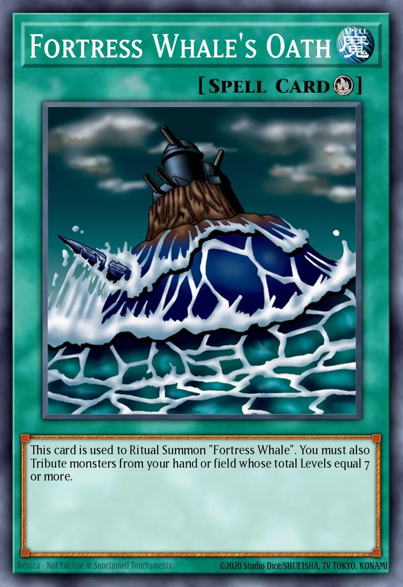 Fortress Whale's Oath · Tournament Pack 7 77454922/20