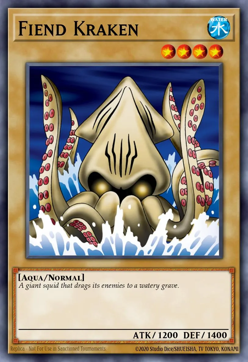 Fiend Kraken · Speed Duel: Streets of Battle City 77456781/193