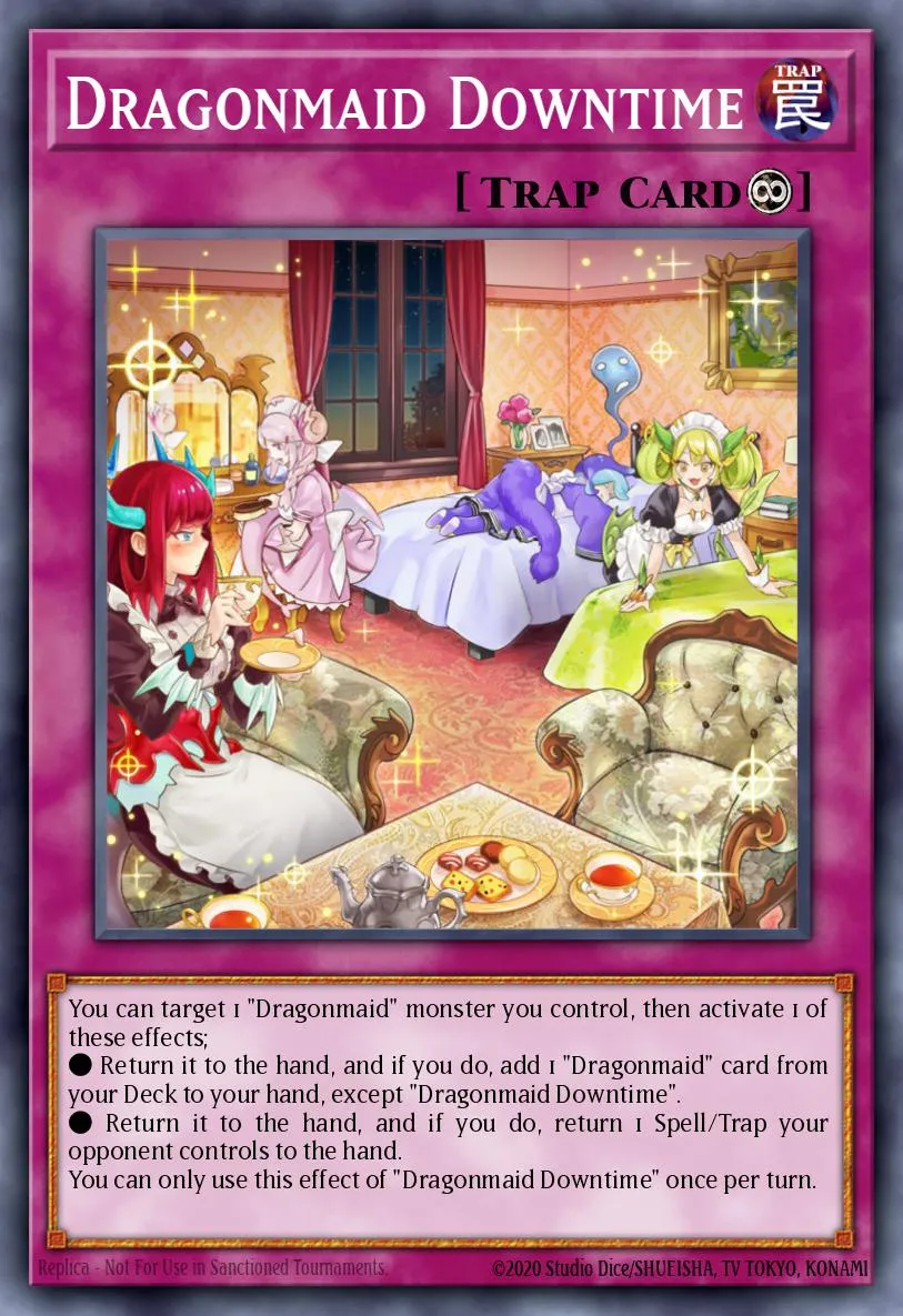 Dragonmaid Downtime · Mystic Fighters 77515704/60