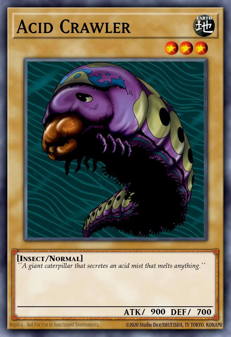 Acid Crawler · Yu-Gi-Oh (No Set) 77568553