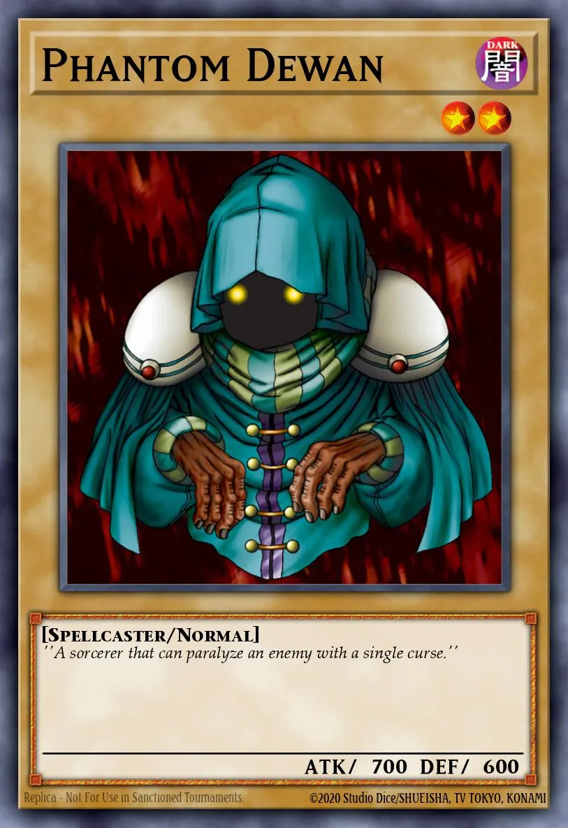 Phantom Dewan · Yu-Gi-Oh (No Set) 77603950
