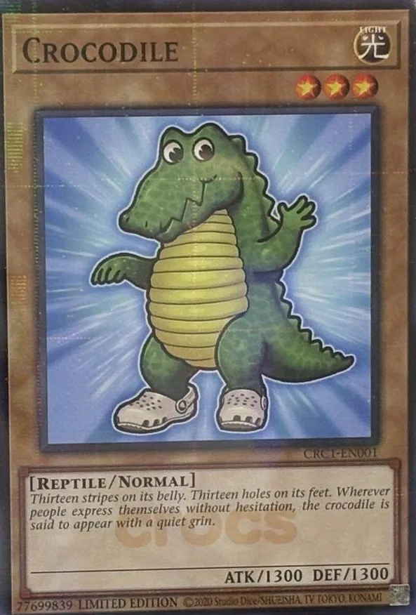 Crocodile · Yu-Gi-Oh (No Set) 77699839