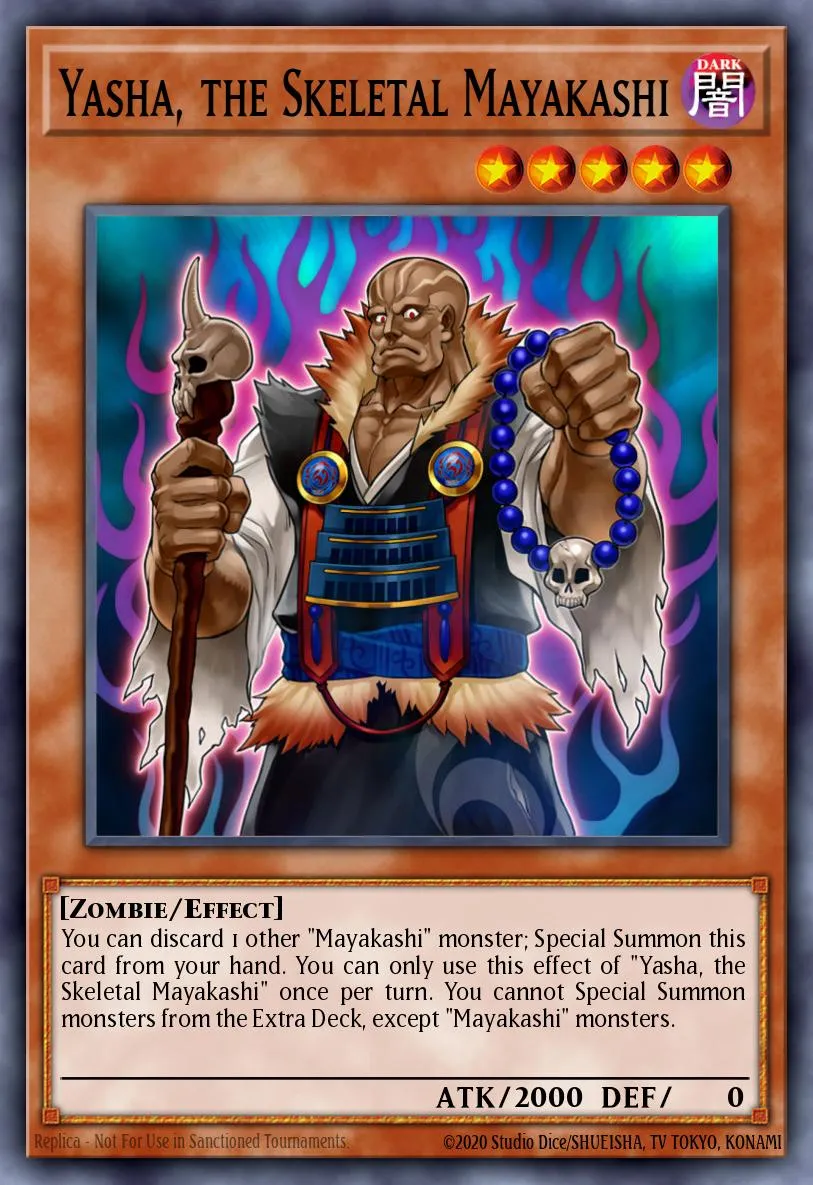 Yasha, the Skeletal Mayakashi · Hidden Summoners 77714963/60