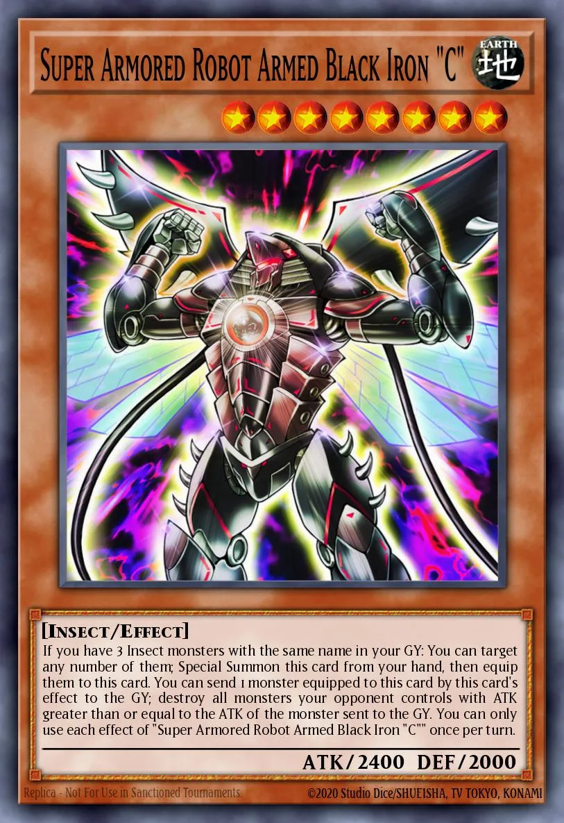 Super Armored Robot Armed Black Iron "C" · Savage Strike Special Edition 77754169/4
