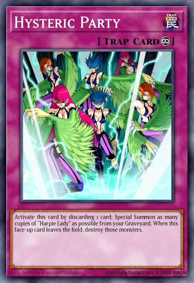 Hysteric Party · Structure Deck: Lord of the Storm 77778835/36