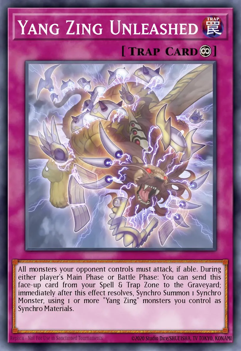 Yang Zing Unleashed · Duelist Alliance: Deluxe Edition 77783947/7