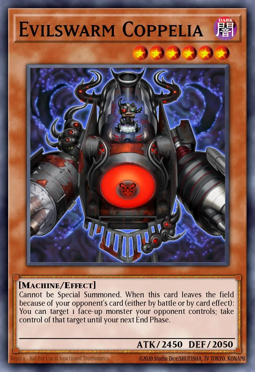 Evilswarm Coppelia · Duel Terminal 7b 77841719/49