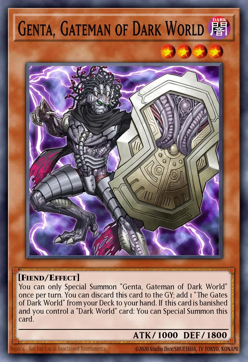 Genta, Gateman of Dark World · Structure Deck: Dark World 77895328/45