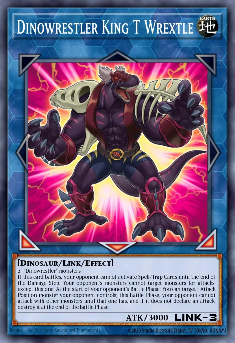 Dinowrestler King T Wrextle · Soul Fusion Special Edition 77967790/4