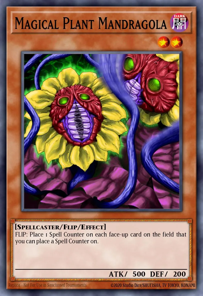 Magical Plant Mandragola · Magician's Force 7802006/108